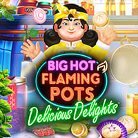 Big Hot Flaming Pots Delicious Delights in Jackpots