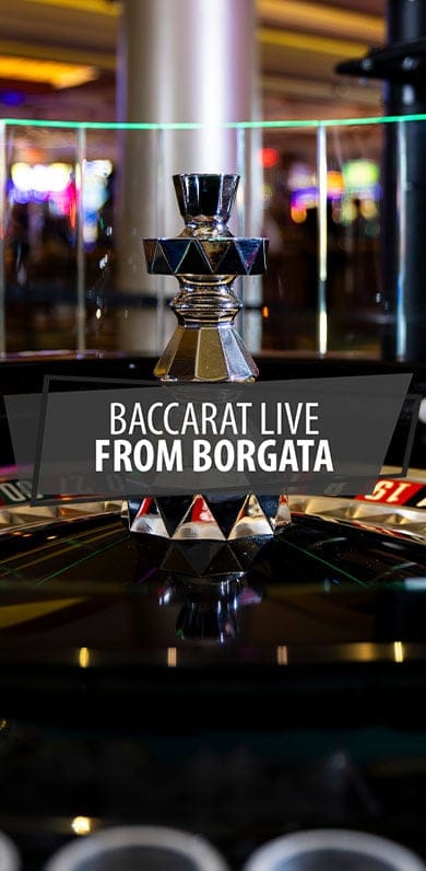 Baccarat Live from Borgata in Live Dealer