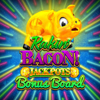 Rakin' Bacon Jackpots Bonus Board in Featured