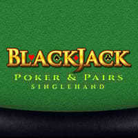 Blackjack Poker and Pairs Singlehand in table_blackjack