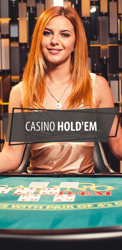 Casino Hold'em in Live Dealer